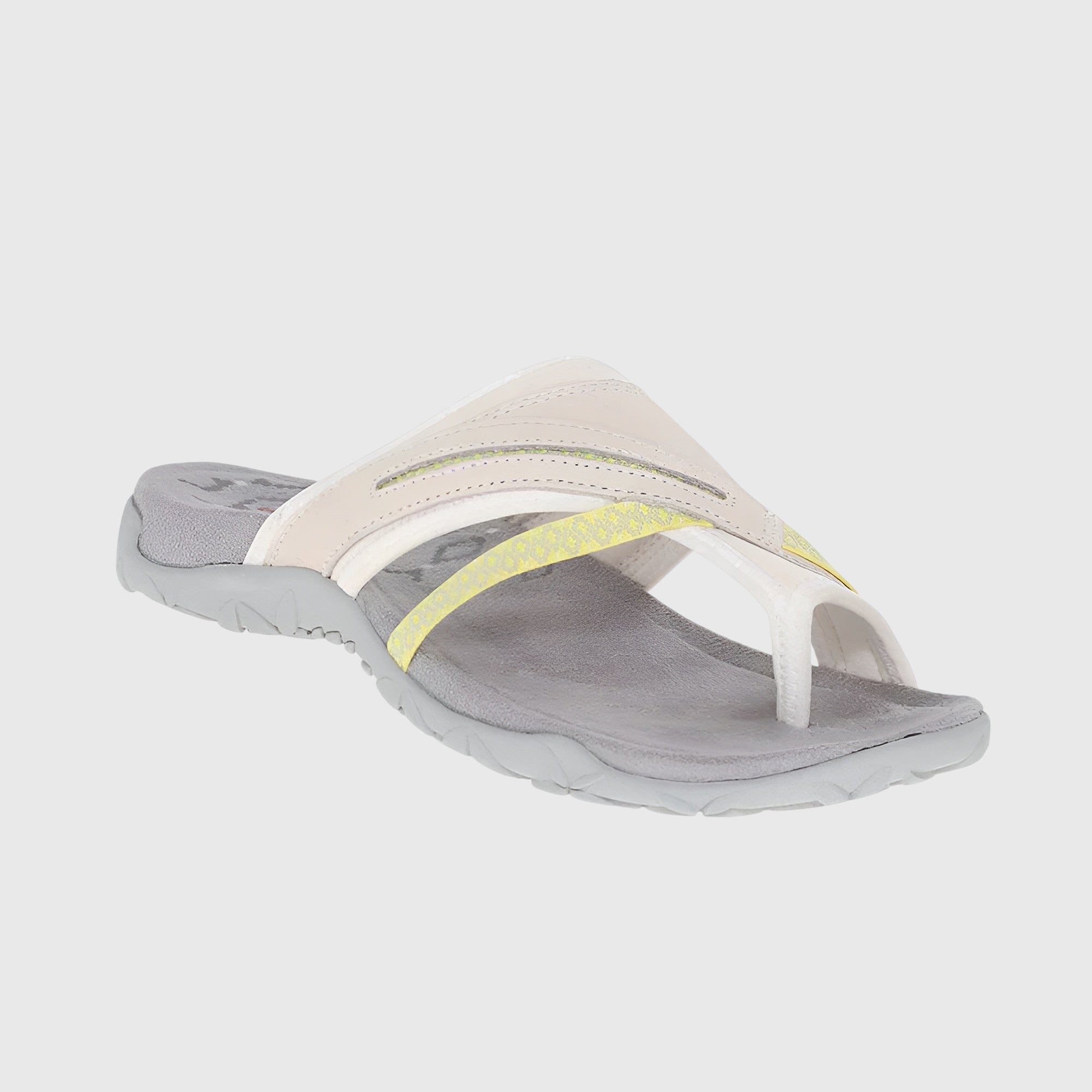 Comfortable Flip Flops for Women with Toe Ring Quilted Neoprene Strap Sport Flat Outdoor Sandal Style